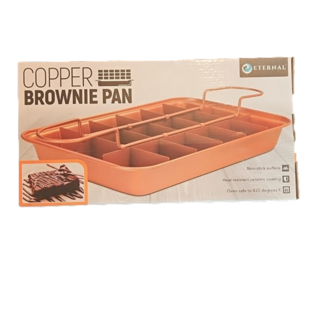 Eternal copper brownie Pan